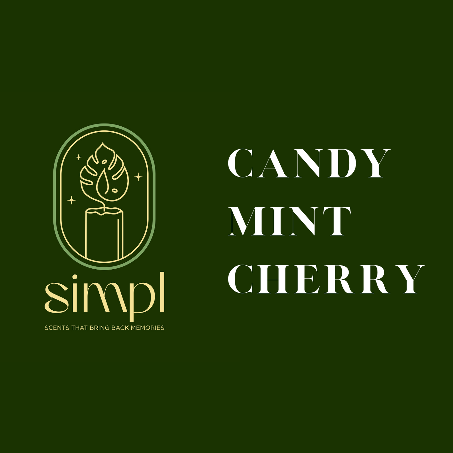 Candy Cane | Candy + Mint + Cherry
