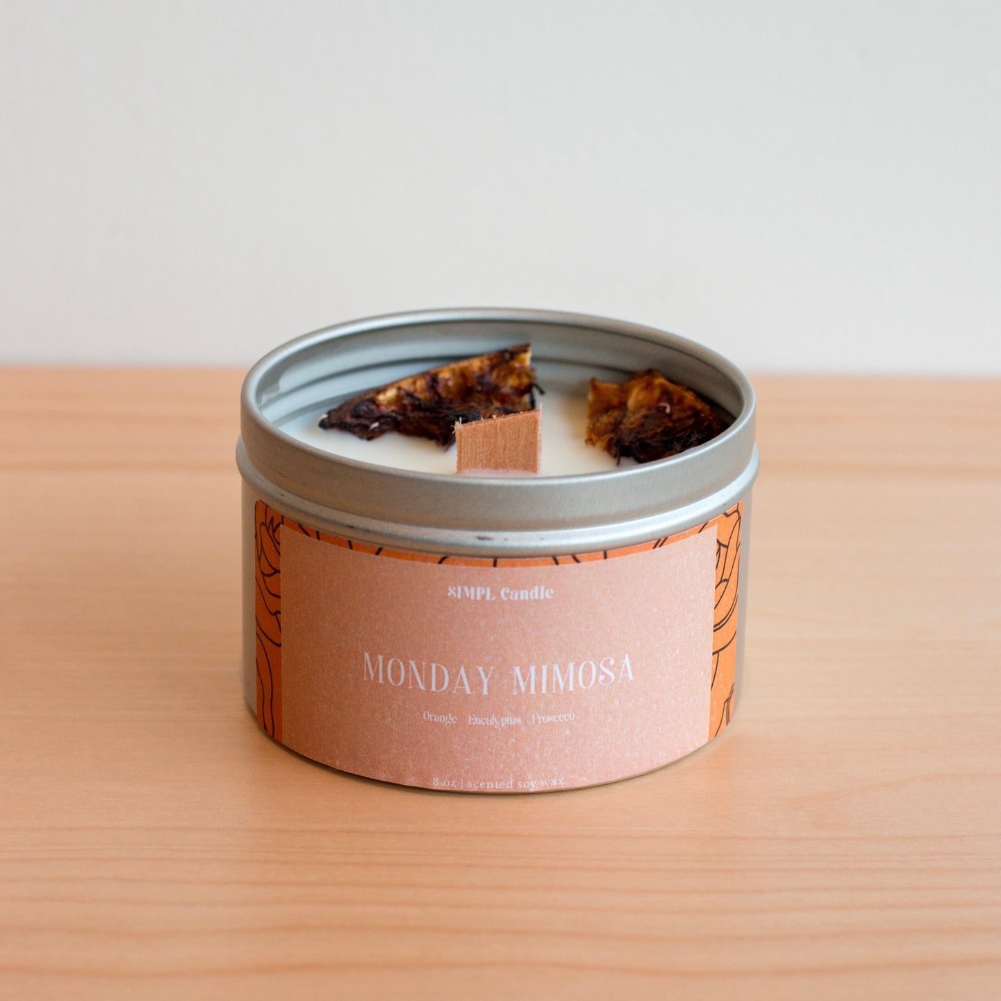 Simpl Tin set | 2 Scented Soy Candles