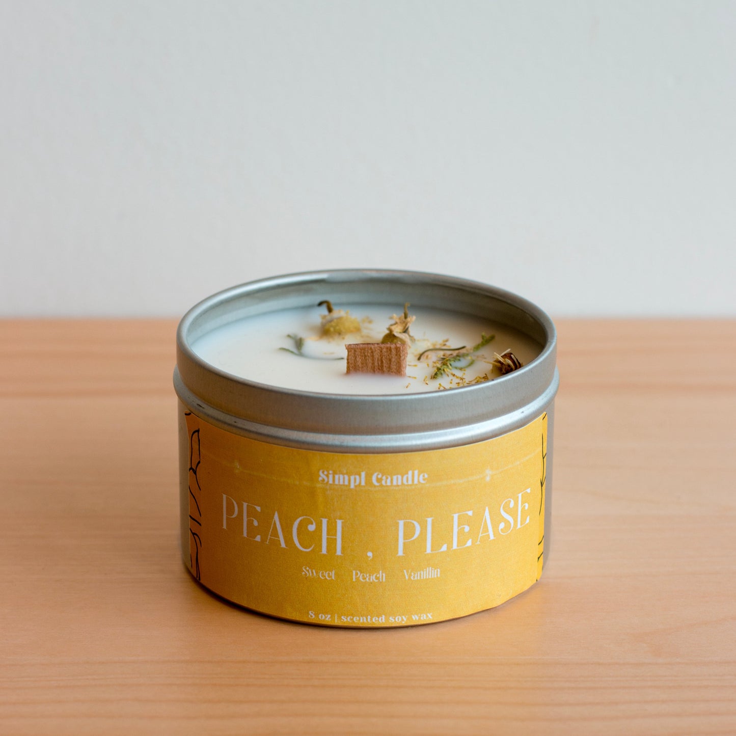 Simpl Tin set | 2 Scented Soy Candles
