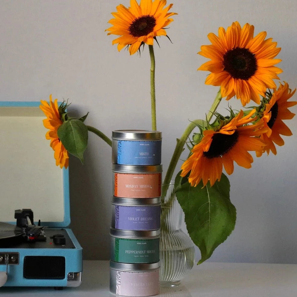 Simpl Tin set | 2 Scented Soy Candles