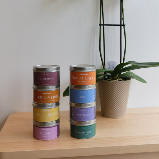 Simpl Tin set | 2 Scented Soy Candles