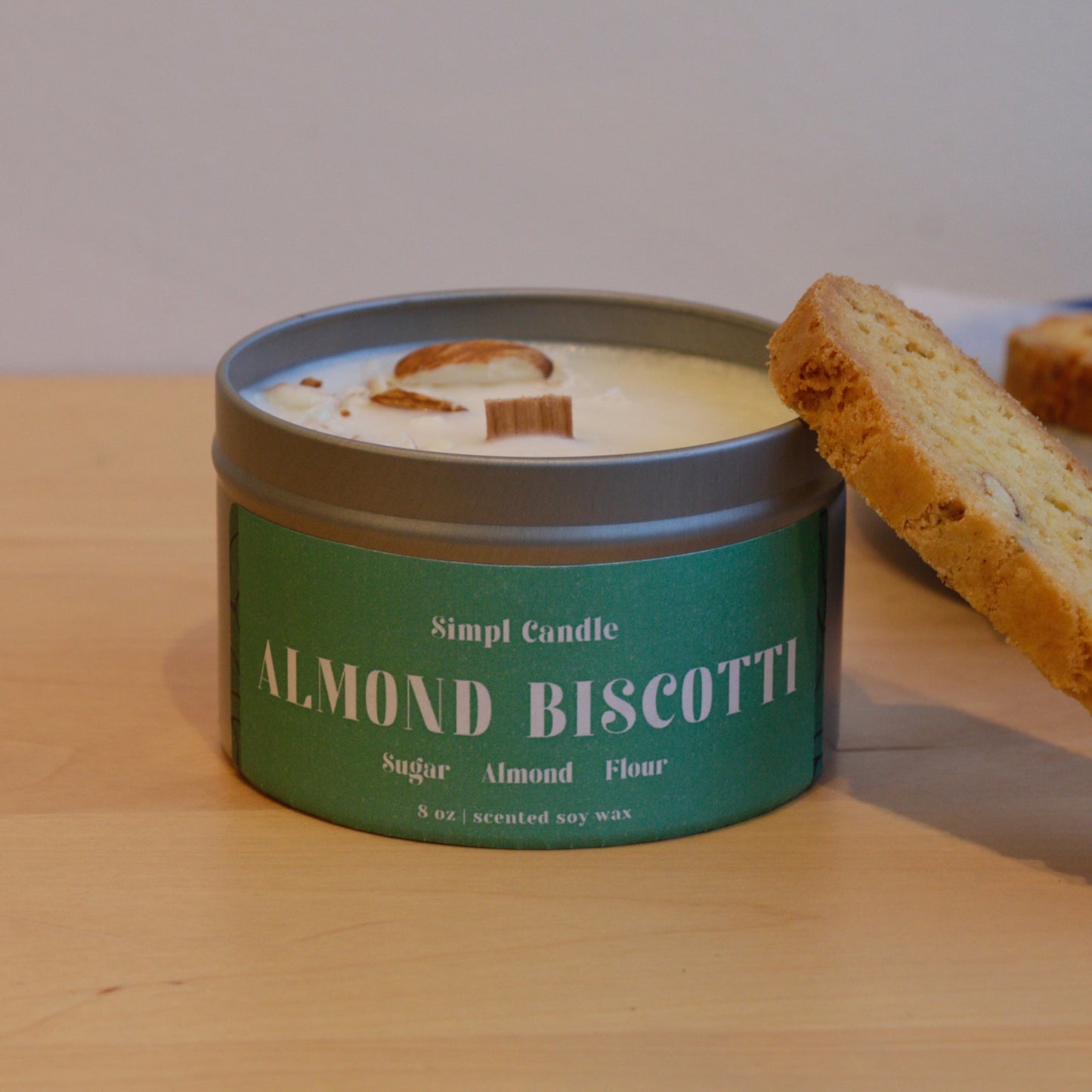 Almond Biscotti | Sugar + Almond + Flour